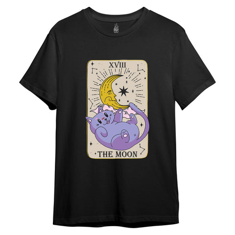 Kawaii The Moon Tarot Card Kawaii The Moon Tarot Card
