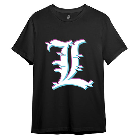 L Glitch Logo L Glitch Logo