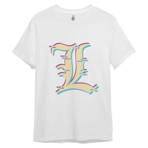 L Glitch Logo L Glitch Logo