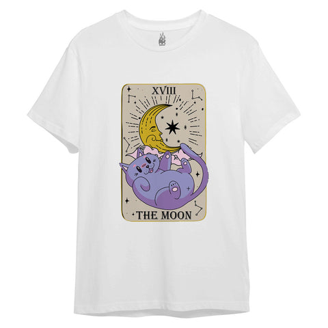 Kawaii The Moon Tarot Card Kawaii The Moon Tarot Card