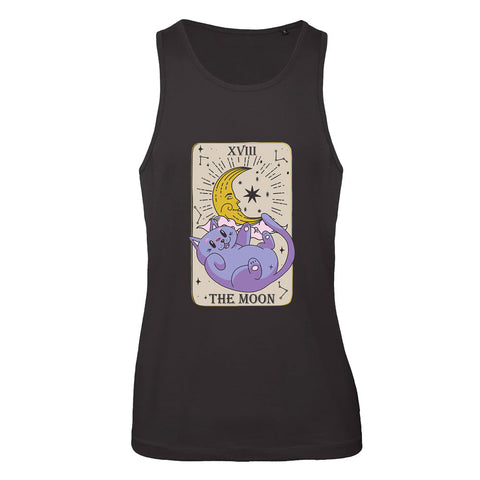 Kawaii The Moon Tarot Card Kawaii The Moon Tarot Card
