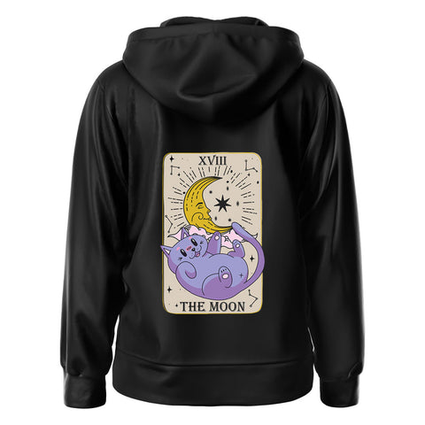 Kawaii The Moon Tarot Card Kawaii The Moon Tarot Card