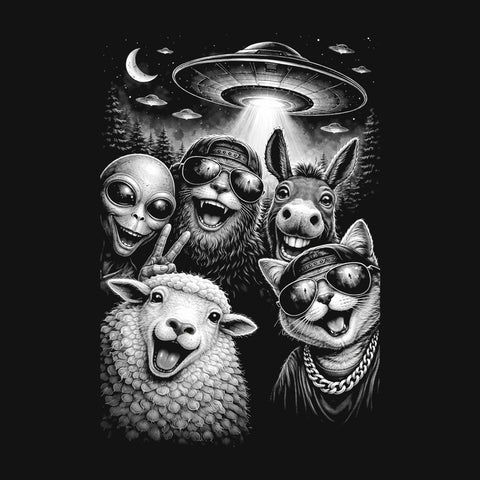 The Weird Gang – Funny Alien UFO Crew