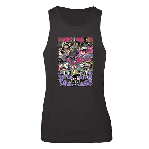 Pirate Captain Sun God | Cyprus Anime Tank Top