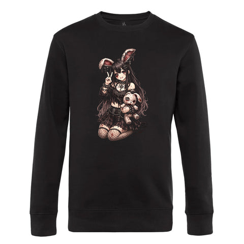 The Dark Bunny Girl – Gothic Anime-Inspired Dark Art