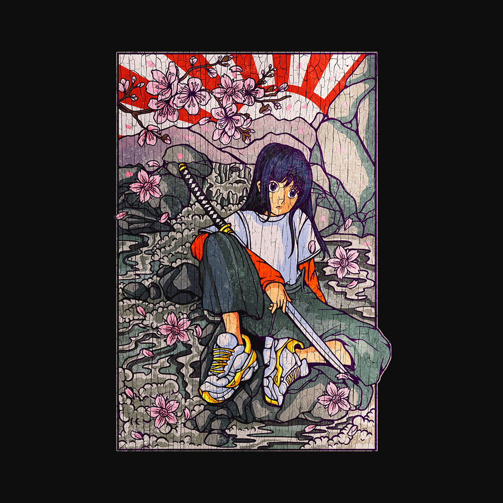 Anime Samurai Girl