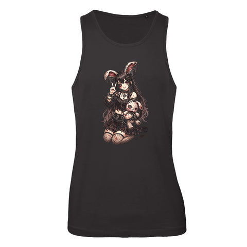 The Dark Bunny Girl – Gothic Anime-Inspired Dark Art