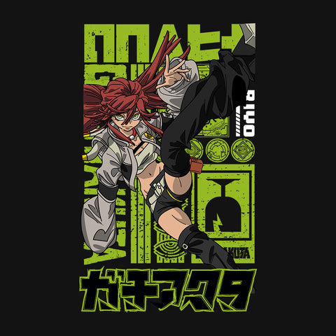 The Red-Haired Fighter – Dark Anime Warrior Girl