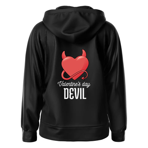 Valentine’s Day Devil – Cute & Spicy Heart Design T-Shirt / Hoodie / Sweatshirt