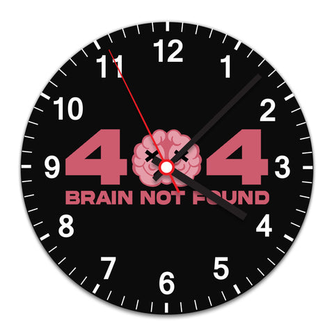 404 Brain Not Found