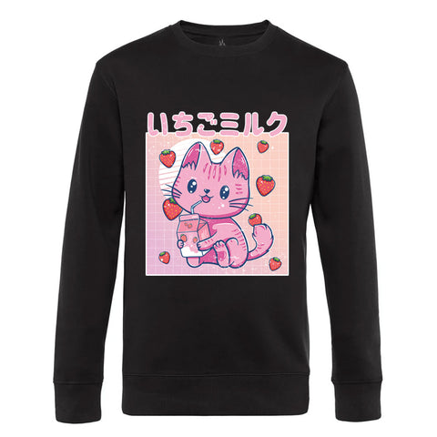 Vaporwave Strawberry Cat