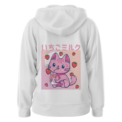 Vaporwave Strawberry Cat