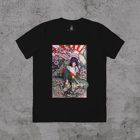 Anime Samurai Girl - T-shirt