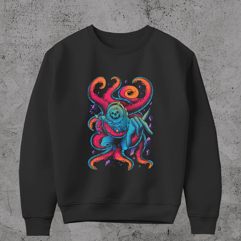 Giant Octopus Attack - Sweatshirt