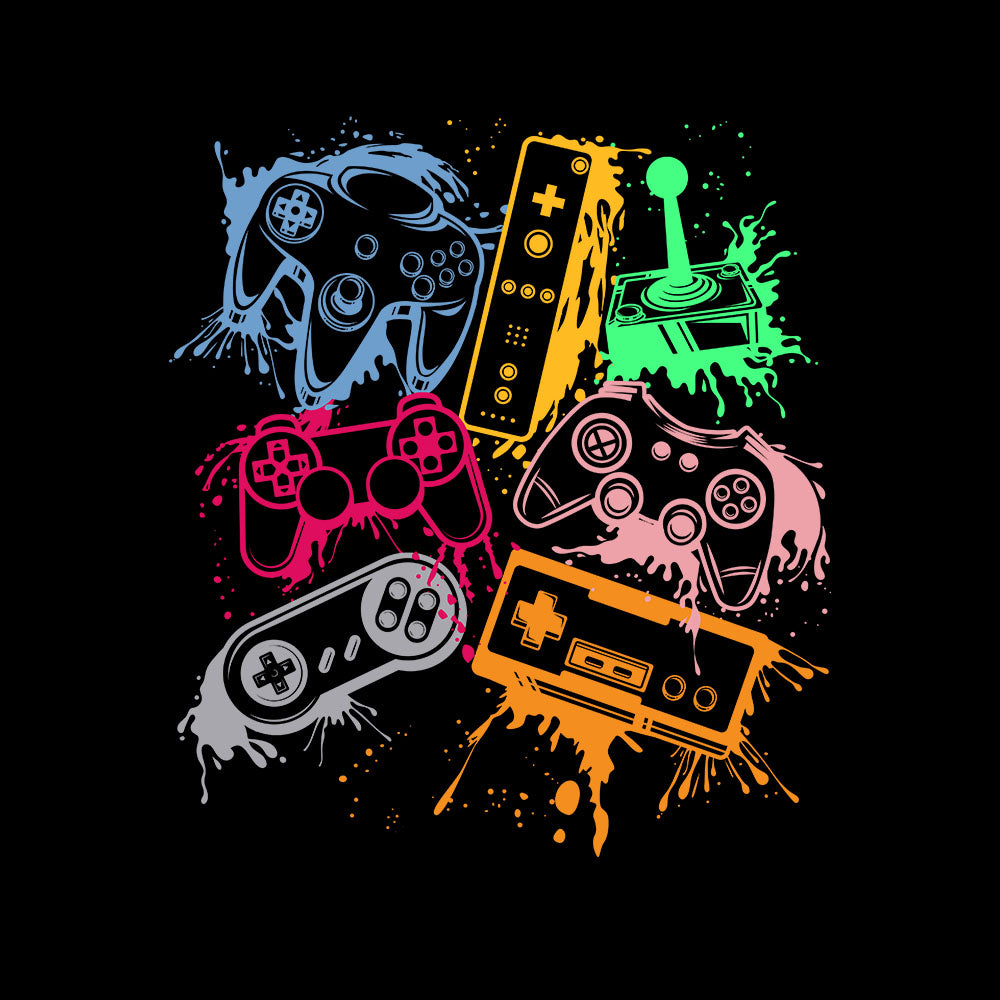 Video Game Controllers T-Shirt – tshirtjunkies.co