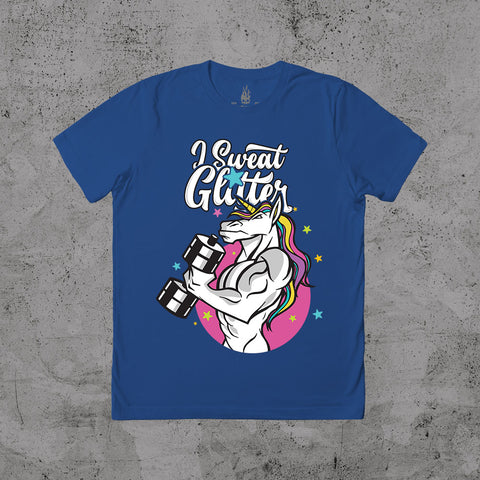 Unicorn I Sweat Glitter - T-shirt
