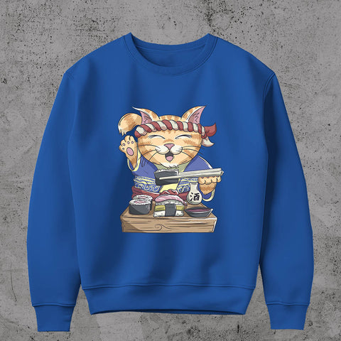 Cat Sushi Chef - Sweatshirt