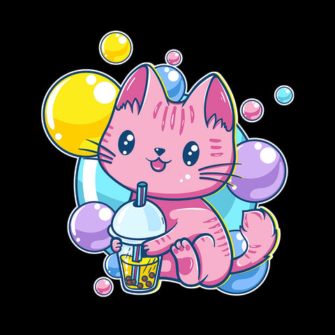 Chibi Cat Bubble Tea  Sweatshirt