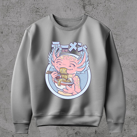 Ramen Axolotl - Sweatshirt