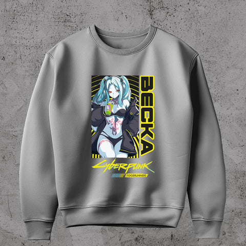 Becka Vaporwave - Sweatshirt