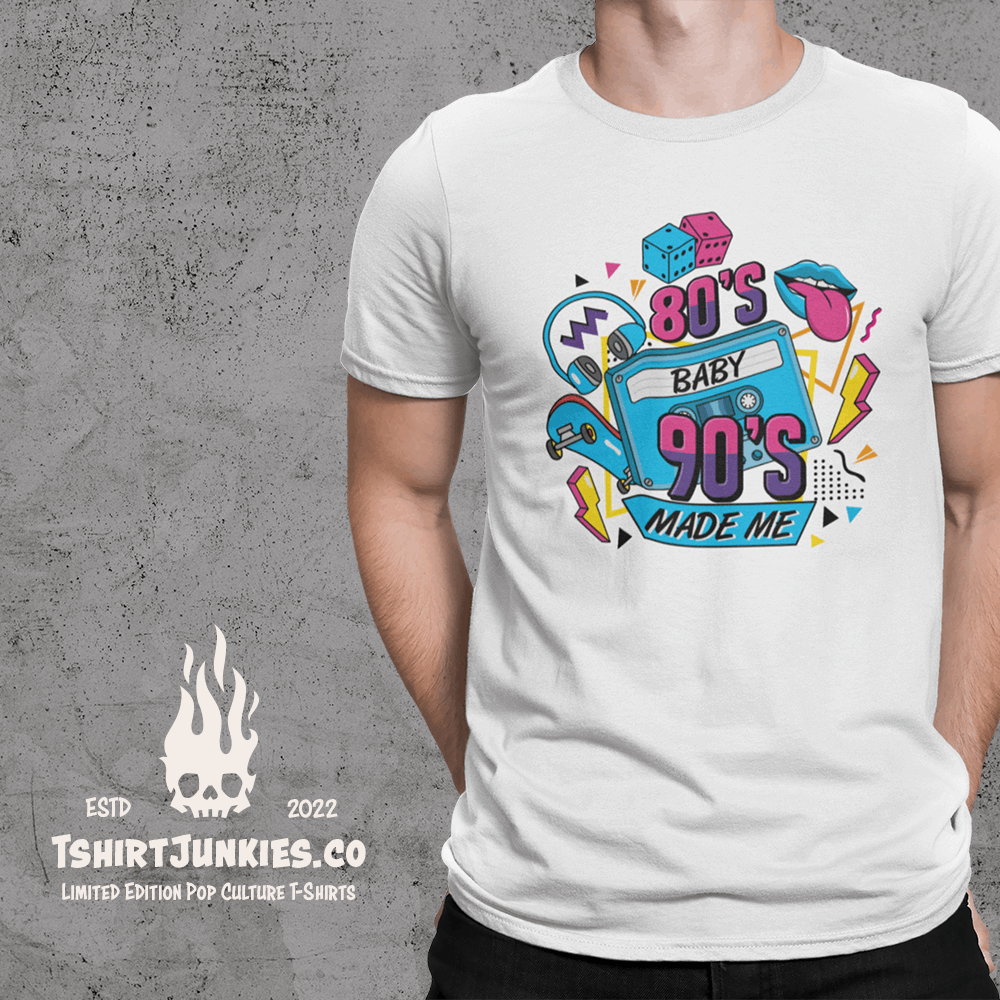 80s Baby 90s Made Me V1 T-shirt