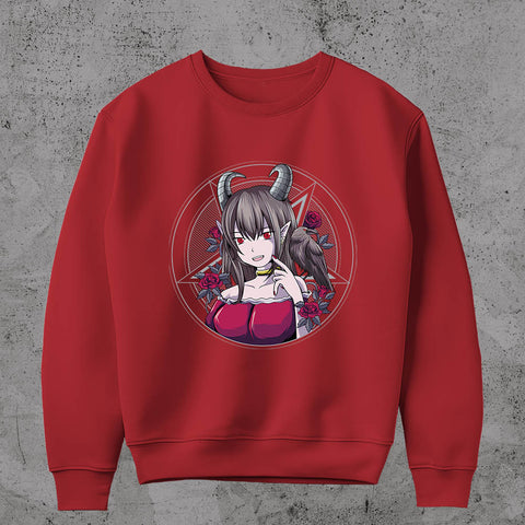 Kaiju Anime Girl   - Sweatshirt