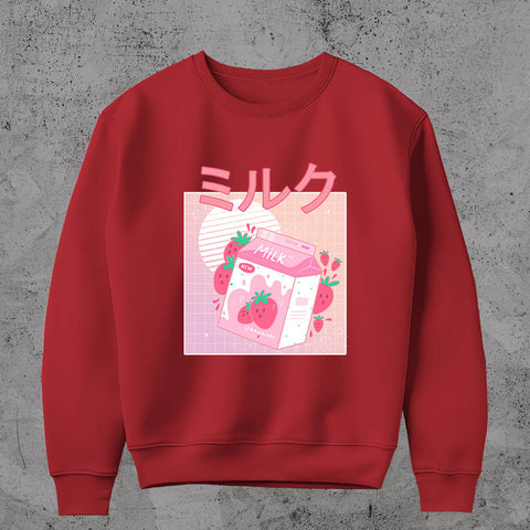Strawberry Milk - Sweatshirt