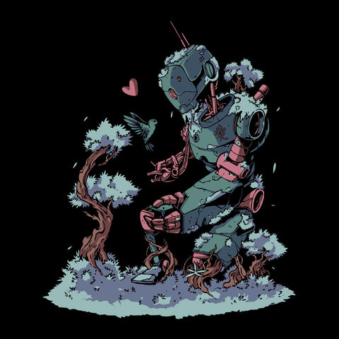 Heartfelt Robot Encounter T-shirt