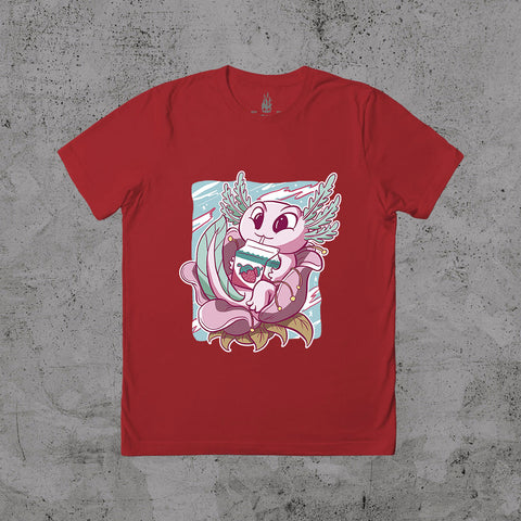 Strawberry Axolotl - T-shirt