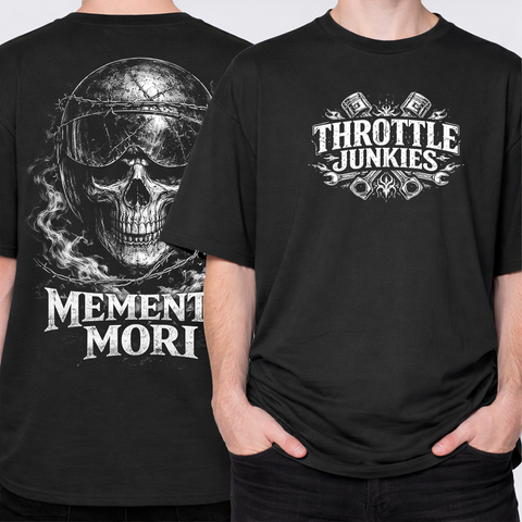 Memento Mori – Throttle Junkies LPHC T-Shirt