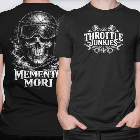 Memento Mori – Throttle Junkies LPHC T-Shirt