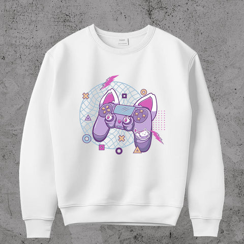 Vaporwave Kawaii Gamer - Sweatshirt